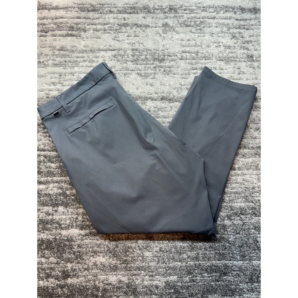 Lululemon Commission Pant Men 40 Grey Slim Fit Warpstreme Chino Performance